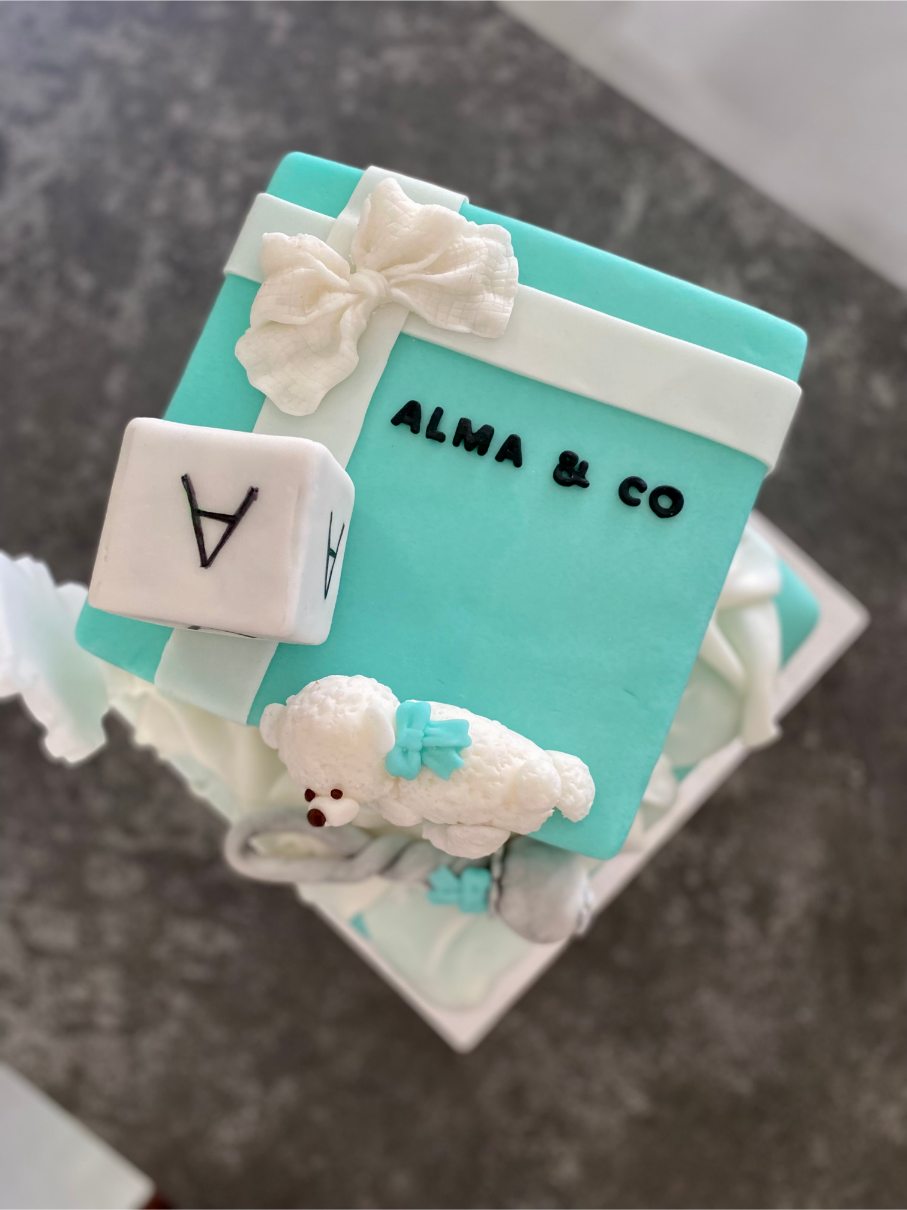 gateau anniversaire tiffany and co